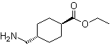 反式-4-(氨基甲基)环己烷羧酸乙酯分子结构 (CAS 35879-53-9)