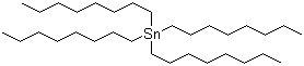 structure of CAS# 3590-84-9, Tetraoctyltin;Tetra-n-octyltin