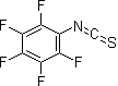 Pentafluorophenyl isothiocyanate molecular structure (CAS 35923-79-6)