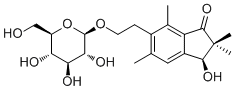 Pteroside D molecular structure (CAS 35943-38-5)
