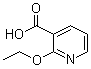 2-Ethoxy-3-pyridinecarboxylic acid molecular structure (CAS 35969-54-1)