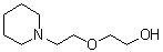 structure of CAS# 3603-43-8, 2-[2-(1-Piperidinyl)ethoxy]ethanol;2-(2-Piperidinoethoxy)ethanol