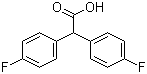 Bis(4-fluorophenyl)acetic acid molecular structure (CAS 361-63-7)