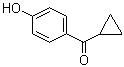 Cyclopropyl(4-hydroxyphenyl)methanone molecular structure (CAS 36116-18-4)