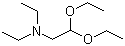 Diethylaminoacetaldehyde diethyl acetal molecular structure (CAS 3616-57-7)