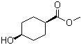 structure of CAS# 3618-03-9, Methyl cis-4-hydroxycyclohexanecarboxylate;cis-Methyl 4-hydroxycyclohexanecarboxylate