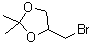 structure of CAS# 36236-76-7, 4-(Bromomethyl)-2,2-dimethyl-1,3-dioxolane;DL-Isopropylideneglycerol-1-bromohydrin