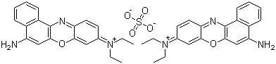 尼罗蓝 A分子结构 (CAS 3625-57-8)