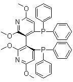 (S)-2,2',6,6'-Tetramethoxy-4,4'-bis(diphenylphosphino)-3,3'-bipyridine molecular structure (CAS 362524-23-0)