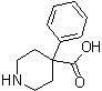 4-Phenyl-4-piperidinecarboxylic acid molecular structure (CAS 3627-45-0)
