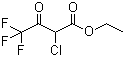 Ethyl 2-chloro-4,4,4-trifluoroacetoacetate molecular structure (CAS 363-58-6)