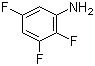 2,3,5-三氟苯胺分子结构 (CAS 363-80-4)