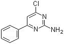 2-氨基-4-氯-6-苯基嘧啶分子结构 (CAS 36314-97-3)