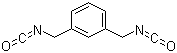 结构式 CAS# 3634-83-1, 间苯二甲基异氰酸酯; 1,3-二(异氰酸基甲基)苯