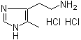 2-(5-Methyl-4-imidazolyl)ethylamine dihydrochloride molecular structure (CAS 36376-47-3)