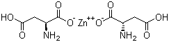 structure of CAS# 36393-20-1, Zinc dihydrogen di-L-aspartate;L-Aspartic acid zinc salt; Zinc (3S)-3-amino-4-hydroxy-4-oxobutanoate