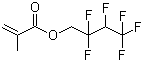 2,2,3,4,4,4-Hexafluorobutyl methacrylate molecular structure (CAS 36405-47-7)