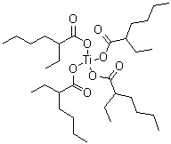 2-乙基己酸钛分子结构 (CAS 3645-34-9)