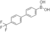 结构式 CAS# 364590-93-2, 4'-(三氟甲基)联苯-4-硼酸