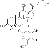 Ginsenoside Rk3 molecular structure (CAS 364779-15-7)