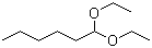 己醛二乙缩醛分子结构 (CAS 3658-93-3)