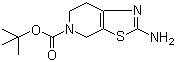 tert-Butyl 2-amino-6,7-dihydrothiazolo[5,4-c]pyridine-5(4H)-carboxylate molecular structure (CAS 365996-05-0)