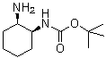 structure of CAS# 365996-30-1, tert-Butyl ((1S,2R)-2-aminocyclohexyl)carbamate;tert-Butyl N-((2R,1S)-2-aminocyclohexyl)carbamate; ((1S,2R)-2-Aminocyclohexyl)carbamic acid tert-butyl ester