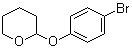 结构式 CAS# 36603-49-3, 2-(4-溴苯氧基)四氢吡喃