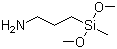 structure of CAS# 3663-44-3, 3-(Dimethoxymethylsilyl)propylamine;3-Aminopropylmethyldimethoxysilane; 3-(Dimethoxymethylsilyl)propan-1-amine