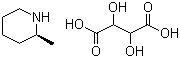 structure of CAS# 36702-48-4, (S)-2-Methylpiperidine-L-tartrate