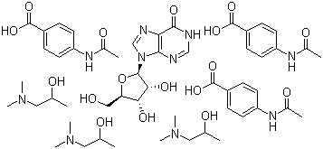 Isoprinosine molecular structure (CAS 36703-88-5)