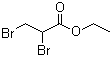 2,3-二溴丙酸乙酯分子结构 (CAS 3674-13-3)