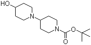 4-Hydroxy-1,4'-bipiperidinyl-1'-carboxylic acid tert-butyl ester molecular structure (CAS 367500-88-7)