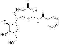 structure of CAS# 3676-72-0, N2-Benzoyl-D-guanosine