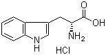 structure of CAS# 36760-44-8, D-Tryptophan monohydrochloride