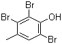 2,3,6-Tribromo-4-methylphenol molecular structure (CAS 36776-51-9)