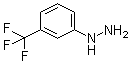 结构式 CAS# 368-78-5, 3-三氟甲基苯基肼