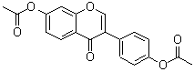 structure of CAS# 3682-01-7, 7,4'-Diacetoxyisoflavone