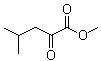 结构式 CAS# 3682-43-7, 4-甲基-2-氧代戊酸甲酯