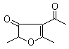 structure of CAS# 36871-78-0, 4-Acetyl-2,5-dimethyl-3(2H)-furanone