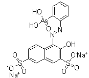 Thorin molecular structure (CAS 3688-92-4)