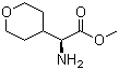 (S)-Amino(tetrahydropyran-4-yl)acetic acid methyl ester molecular structure (CAS 368866-32-4)