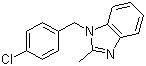 Chlormidazole molecular structure (CAS 3689-76-7)