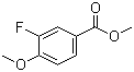结构式 CAS# 369-30-2, 3-氟-4-甲氧基苯甲酸甲酯