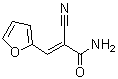 alpha-Cyano-2-furanacrylamide molecular structure (CAS 3695-90-7)