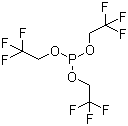 三(2,2,2-三氟乙基)亚磷酸酯分子结构 (CAS 370-69-4)