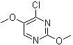 4-Chloro-2,5-dimethoxypyrimidine molecular structure (CAS 370103-25-6)