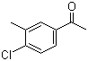4'-氯-3'-甲基苯乙酮分子结构 (CAS 37074-39-8)