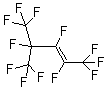 (E)-Perfluoro(4-methyl-2-pentene) molecular structure (CAS 3709-71-5)