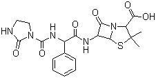 Azlocillin molecular structure (CAS 37091-66-0)